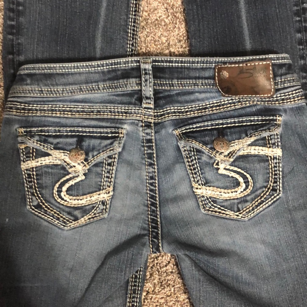 Silver jeans
